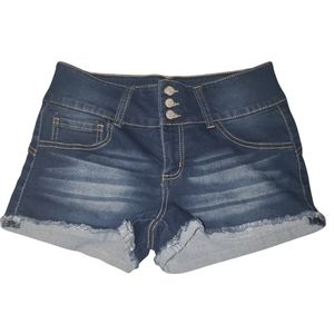 Love Revival Lift Me Up Button Denim Shorts Size 9